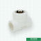 利用できる技術の白いPprの管の付属品の付属品の女性の通されたティーのサイズIso9001