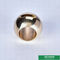 銅色の真鍮の球はステンレス鋼の球弁の真鍮の球弁ポリ塩化ビニールの球弁のための重量をカスタマイズした