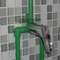 Chromeが付いている3つの方法4方法Pprのミキサーのシャワー止水栓はハンドルのパネルをめっきした