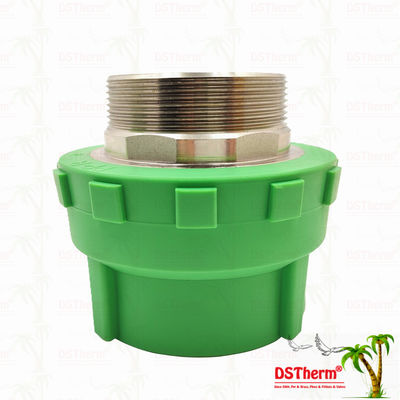 PPR 男性スレッドコップリング プラスチック PPR パイプフィッティング 75*2 1/2 "カスタマイズされたサイズ