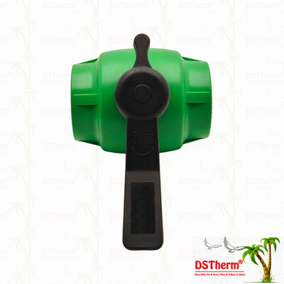 PPR フルボア高速流量ボールバルブ、PPRパイプ20-63MM用真鍮カートリッジ付き、カスタマイズ可能