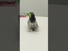 管道システムのニッケル付ミニボールバルブ 1/2