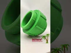 Ppr 緑色プラスチック 管路システムのための組合 調整可能な化学的耐性