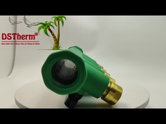 PPR 真鍮ブルー 5 方向マニホールド カスタマイズされた色とロゴ 20mm