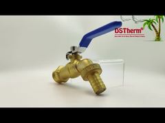 ゴールドメッキ高耐久クラシックブルーアイアンハンドルビブコック吐水口蛇口栓水栓