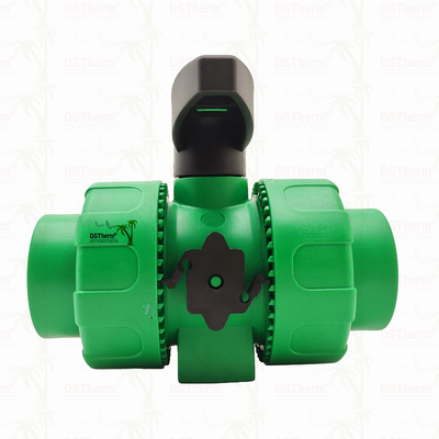 ロックボール PPR ダブルユニオンボールバルブ プラスチックボール S2.5 20-63MM カスタマイズされたLOGO