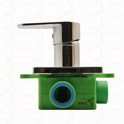 PPR クロムメッキ 3 ウェイ ミキサー シャワーバルブ 20mm 25mm