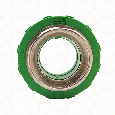 PPR 女性用スレッド式コップリング プラスチック用PPRパイプフィッティング 75*2 1/2"カスタマイズされたサイズ