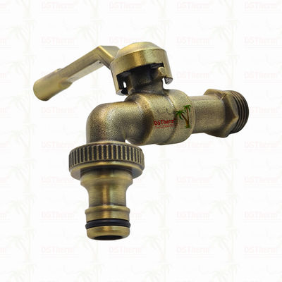Bronze Heavy Duty Classic Aluminum Handle Bibcocks Spigot Valve Water Tap Water Spout Faucet
