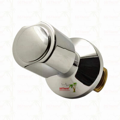 クロムで塗装された青銅ストップバルブ グローバルバルブ 南米スタイルB 1/2"-1"