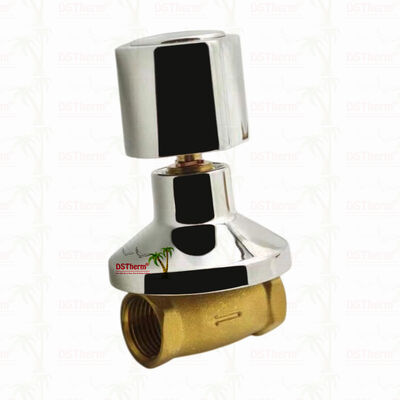 クロムで塗装された青銅ストップバルブ グローバルバルブ 南米スタイルB 1/2"-1"