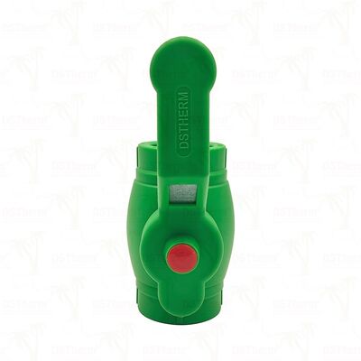 PPRCT ボールバルブ PPR 真鍮ボールバルブ アイアンハンドル PN25 20-63mm カスタマイズ可能