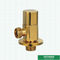 シャワー室の付属品PN25 CW617Nの真鍮の角度弁の金色の普及した設計